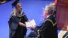 Graduates celebrate during day 3 of DCU Autumn Graduation 2024. Pic: Kyran O’Brien/DCU