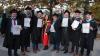 Graduates celebrate during day 3 of DCU Autumn Graduation 2024. Pic: Kyran O’Brien/DCU