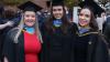 Graduates celebrate during day 3 of DCU Autumn Graduation 2024. Pic: Kyran O’Brien/DCU