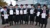 Graduates celebrate during day 3 of DCU Autumn Graduation 2024. Pic: Kyran O’Brien/DCU