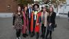 Graduates celebrate during day 3 of DCU Autumn Graduation 2024. Pic: Kyran O’Brien/DCU