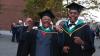 Graduates celebrate during day 4 of DCU Autumn Graduation 2024. Pic: Kyran O’Brien/DCU