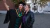 Graduates celebrate during day 4 of DCU Autumn Graduation 2024. Pic: Kyran O’Brien/DCU