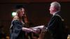 Graduates celebrate during day 4 of DCU Autumn Graduation 2024. Pic: Kyran O’Brien/DCU