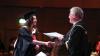 Graduates celebrate during day 4 of DCU Autumn Graduation 2024. Pic: Kyran O’Brien/DCU