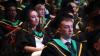 Graduates celebrate during day 4 of DCU Autumn Graduation 2024. Pic: Kyran O’Brien/DCU