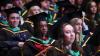 Graduates celebrate during day 4 of DCU Autumn Graduation 2024. Pic: Kyran O’Brien/DCU