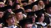 Graduates celebrate during day 4 of DCU Autumn Graduation 2024. Pic: Kyran O’Brien/DCU