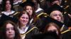 Graduates celebrate during day 4 of DCU Autumn Graduation 2024. Pic: Kyran O’Brien/DCU