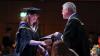 Graduates celebrate during day 4 of DCU Autumn Graduation 2024. Pic: Kyran O’Brien/DCU