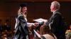 Graduates celebrate during day 4 of DCU Autumn Graduation 2024. Pic: Kyran O’Brien/DCU