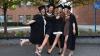 Graduates celebrate during day 4 of DCU Autumn Graduation 2024. Pic: Kyran O’Brien/DCU