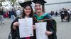 Graduates celebrate during day 4 of DCU Autumn Graduation 2024. Pic: Kyran O’Brien/DCU