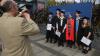 Graduates celebrate during day 4 of DCU Autumn Graduation 2024. Pic: Kyran O’Brien/DCU