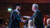 Graduates celebrate during day 4 of DCU Autumn Graduation 2024. Pic: Kyran O’Brien/DCU