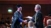 Graduates celebrate during day 4 of DCU Autumn Graduation 2024. Pic: Kyran O’Brien/DCU