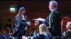 Graduates celebrate during day 4 of DCU Autumn Graduation 2024. Pic: Kyran O’Brien/DCU
