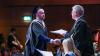 Graduates celebrate during day 4 of DCU Autumn Graduation 2024. Pic: Kyran O’Brien/DCU