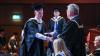 Graduates celebrate during day 4 of DCU Autumn Graduation 2024. Pic: Kyran O’Brien/DCU
