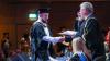 Graduates celebrate during day 4 of DCU Autumn Graduation 2024. Pic: Kyran O’Brien/DCU