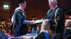 Graduates celebrate during day 4 of DCU Autumn Graduation 2024. Pic: Kyran O’Brien/DCU