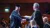 Graduates celebrate during day 4 of DCU Autumn Graduation 2024. Pic: Kyran O’Brien/DCU