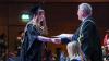 Graduates celebrate during day 4 of DCU Autumn Graduation 2024. Pic: Kyran O’Brien/DCU