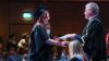 Graduates celebrate during day 4 of DCU Autumn Graduation 2024. Pic: Kyran O’Brien/DCU