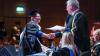 Graduates celebrate during day 4 of DCU Autumn Graduation 2024. Pic: Kyran O’Brien/DCU