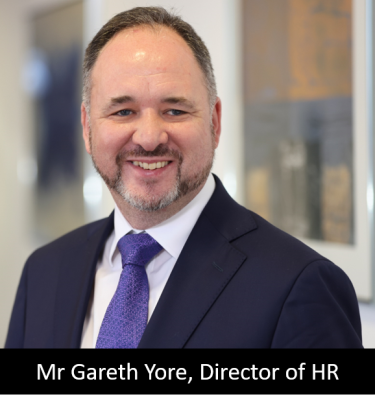 Gareth Yore hr director
