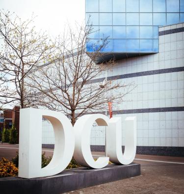 DCU letters Glasnevin Campus