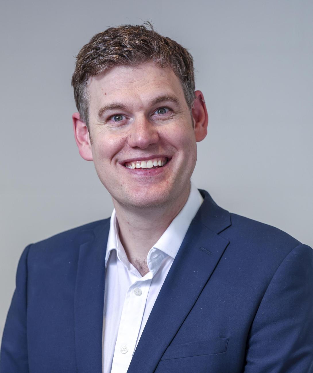 man smiling
