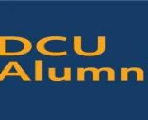 photo showing logo of DCU Alumni