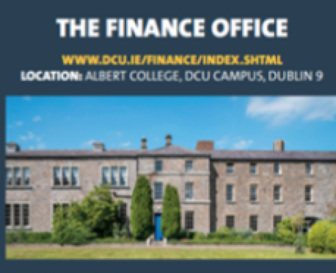Image of DCU finance office building