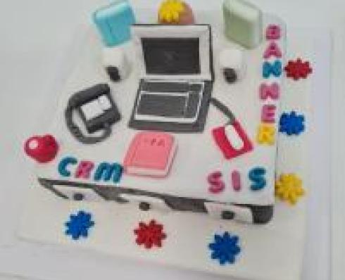 Shows the SIS Team's Lemon Yogurt Cake
