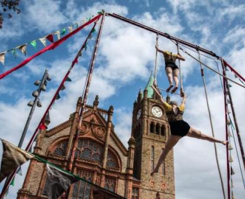 Aerial Show - Doris & Mabel’s Book Club