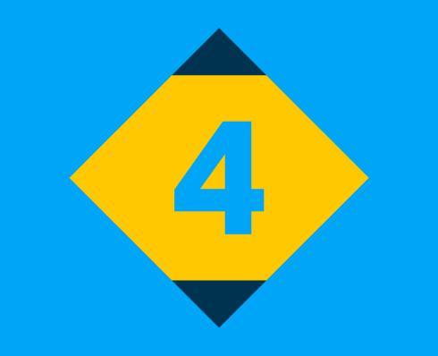 shows digit 4