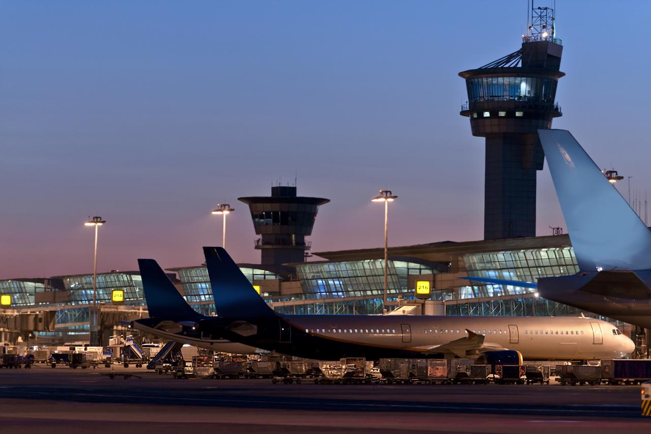 Planes at Dublin Airport