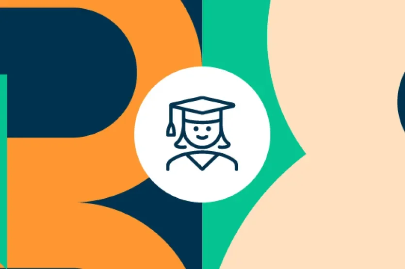 Shows faculty symbols with icon illustrating lightbulb