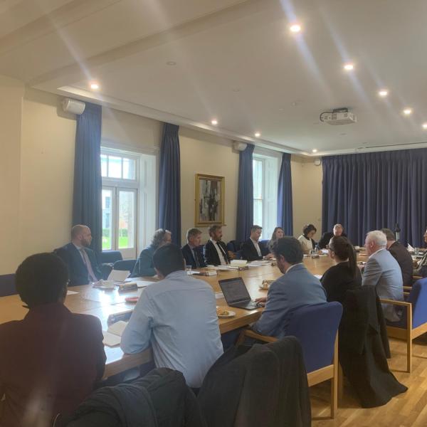Shows attendees at DFA roundtable event on DCU glasnevin campus