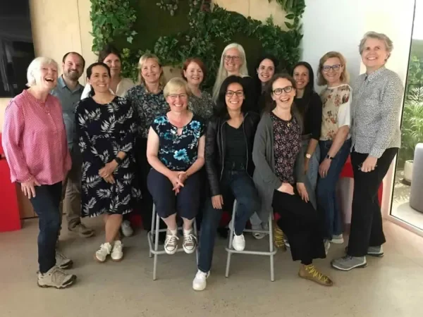 Shows DCU Researchers with ENHANCE colleagues at workshop in Kaunas