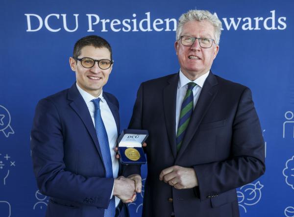 Professor Federico Fabbrini Receives DCU President’s Award for Research Impact