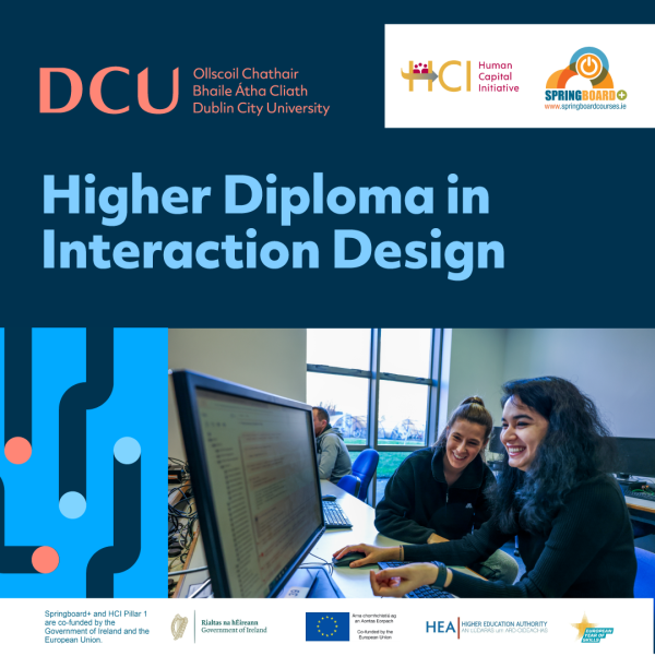 Higher Diploma in Interaction Design Graphic