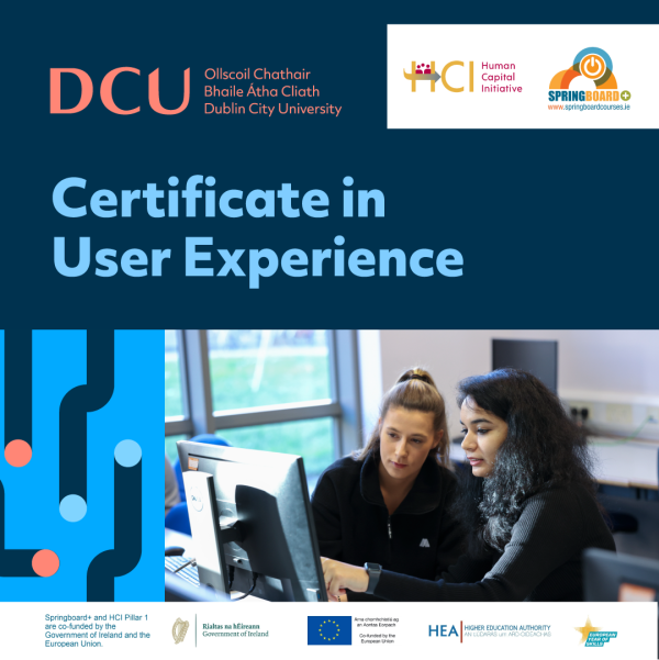 Certificate in User Experience Graphic