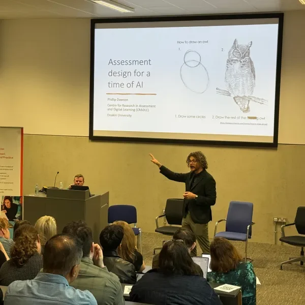 Phillip Dawson, Professor and Co-Director, Centre for Research in Assessment and Digital Learning at Deakin University in Melbourne, Australia
