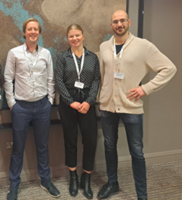 Project team: Alex Eustace, Grace Colley, Dr. Arnau Cuy Saques