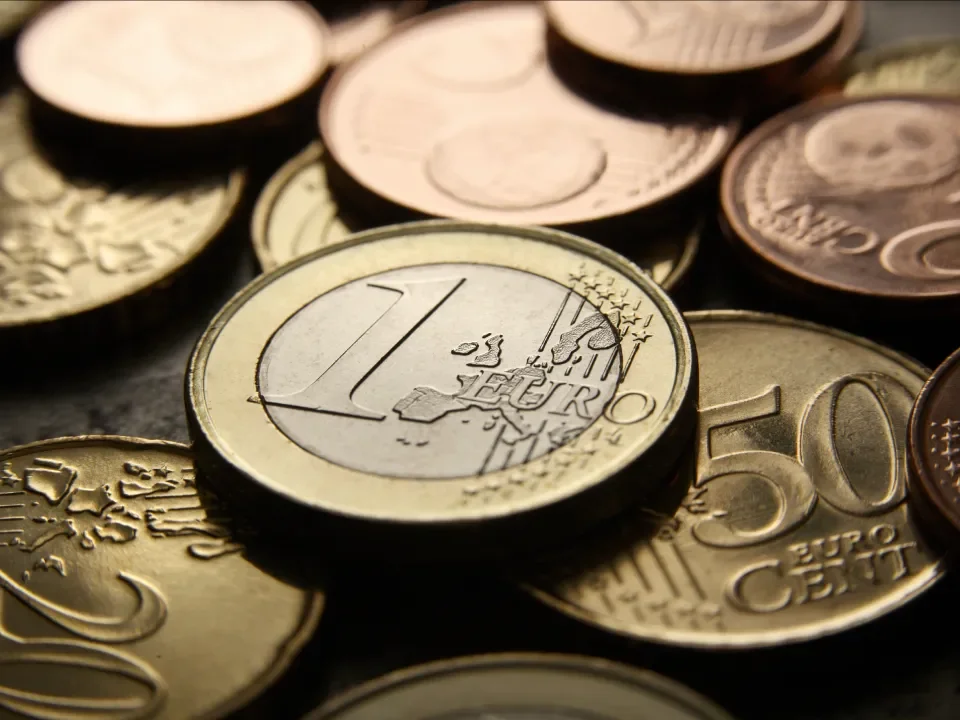 Euro coins