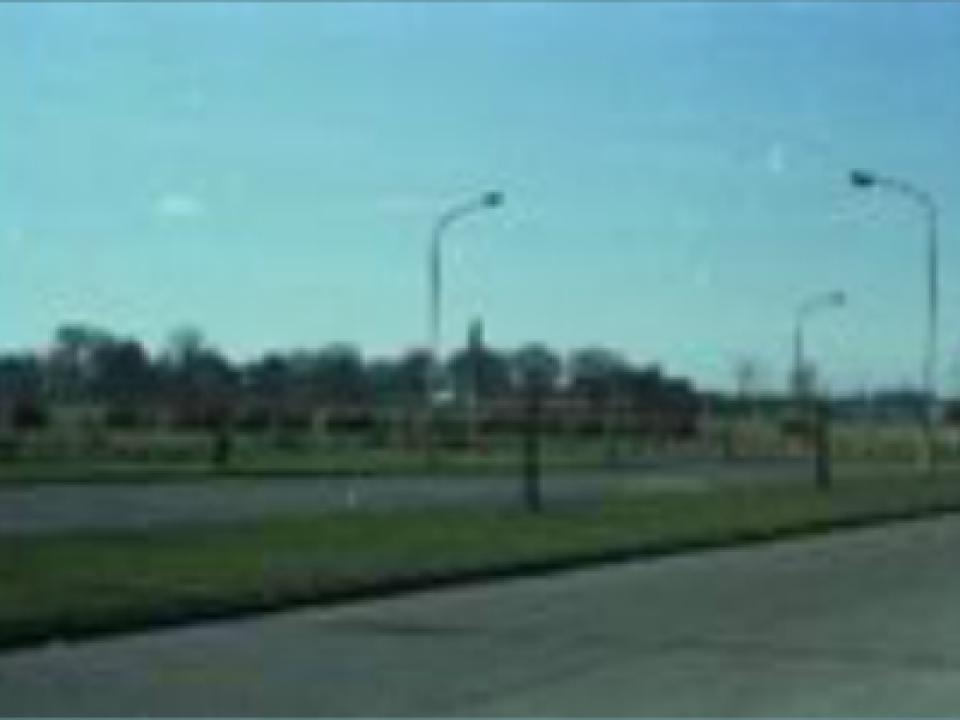 The NIHE in 1982: View from Collins Ave. of the Henry Grattan building