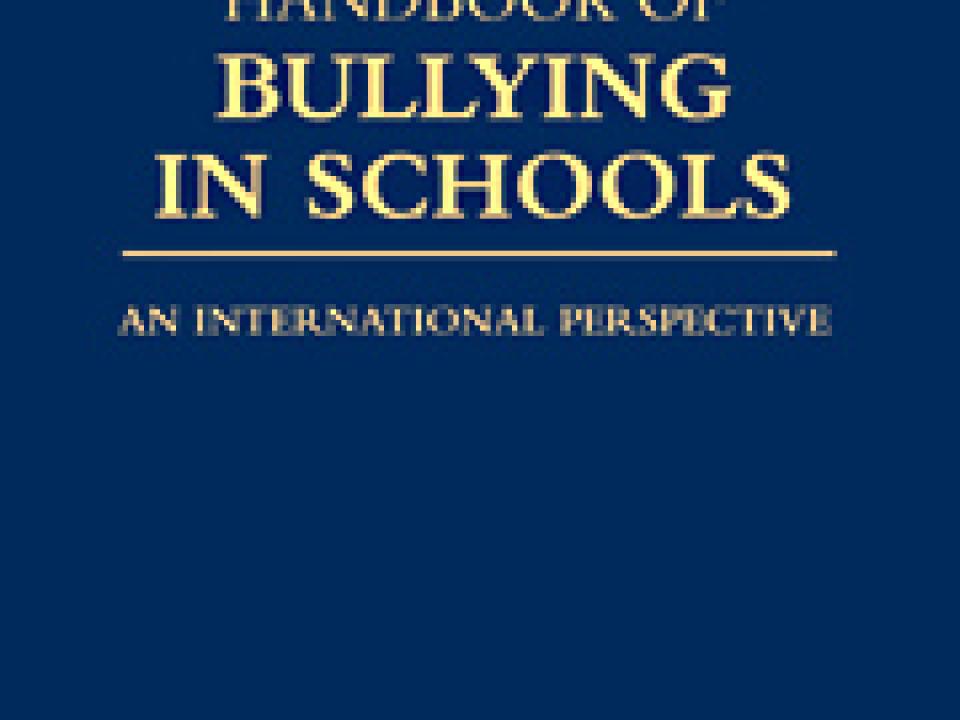 HANDBOOK OF BULLYING COVER