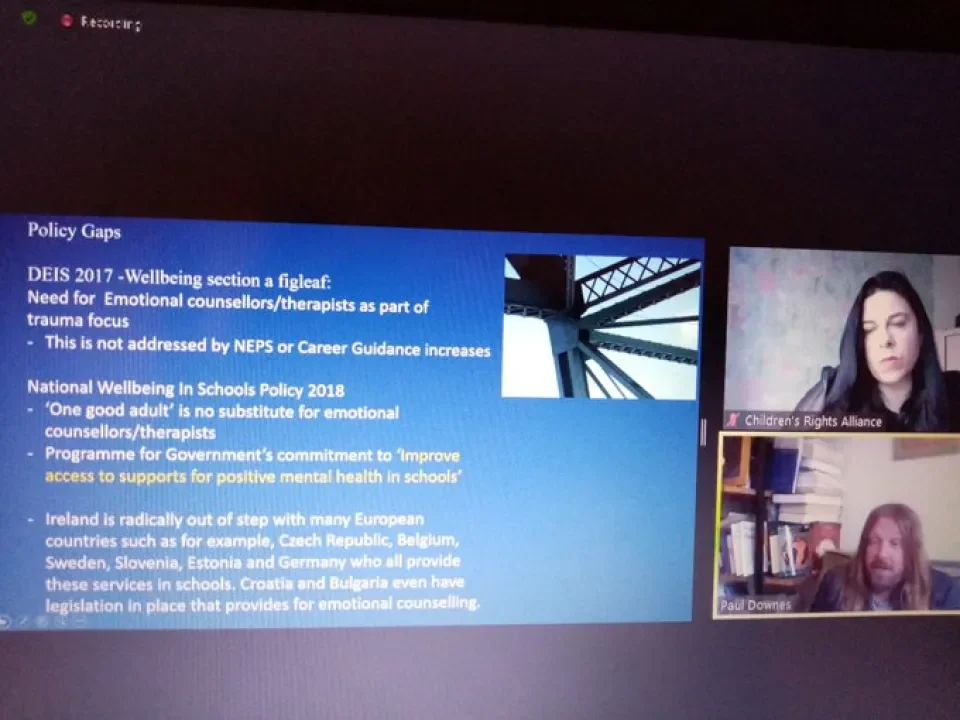 slide at webinar